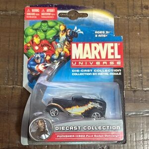 2011 Marvel Maisto Die-Cast Punisher 1932 Ford Sedan Delivery Car